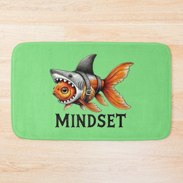 Item preview, Shark Mindset - Goldfish Confidence designed and sold by Vicky021.