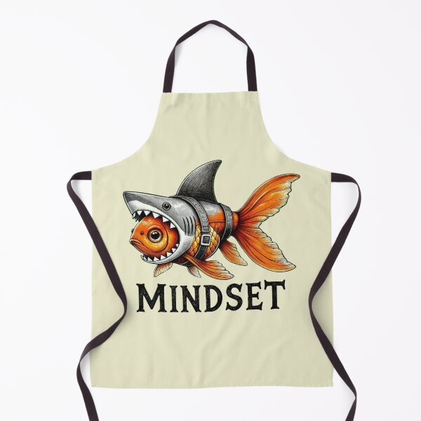 Item preview, Shark Mindset - Goldfish Confidence designed and sold by Vicky021.