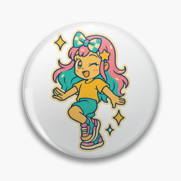 Item preview, Kawaii Anime Girl, Y2K Aesthetic, Dancing designed and sold by graphic-genie.