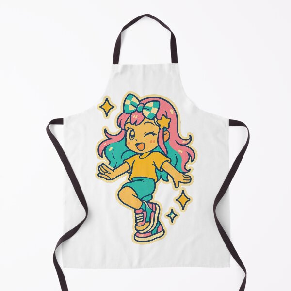 Item preview, Kawaii Anime Girl, Y2K Aesthetic, Dancing designed and sold by graphic-genie.