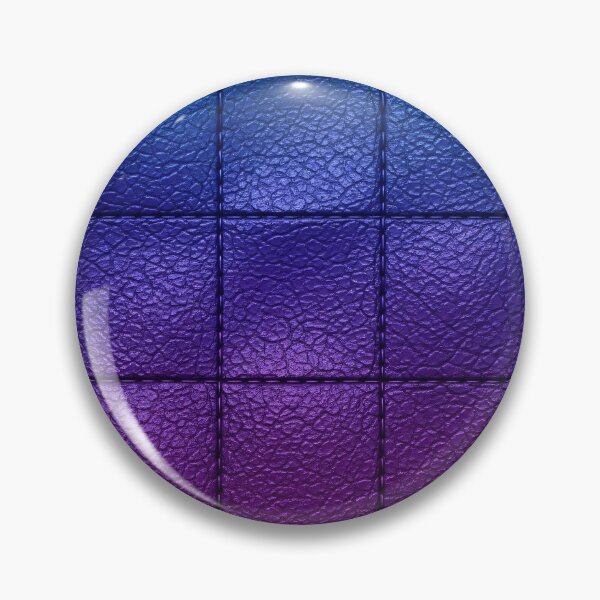 Item preview, Quilted Indigo Leather Grid designed and sold by Kaleidoscope Print.