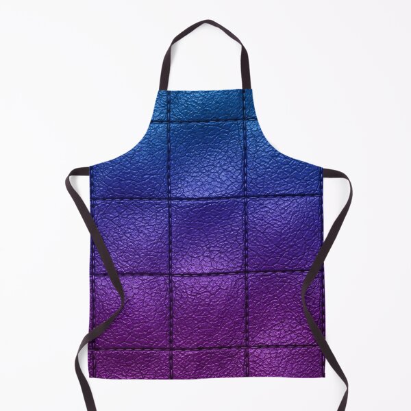 Item preview, Quilted Indigo Leather Grid designed and sold by Kaleidoscope Print.