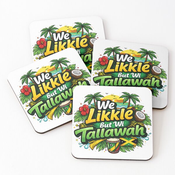 Item preview, We Likkle But Wi Tallawah – Jamaican Pride Strength Design designed and sold by GlobeExplorertv.