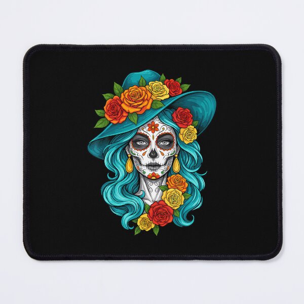 Item preview, Dia De Los Muertos Day Of The Dead Sugar Skull Women designed and sold by kowaldtlbung.