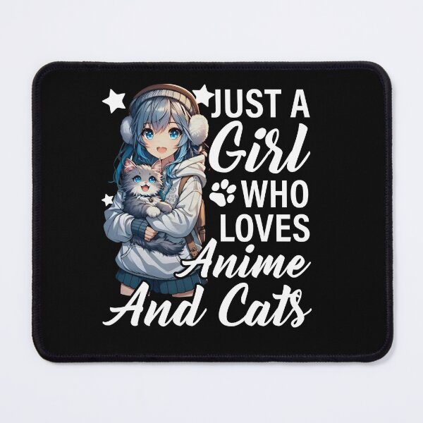 Item preview, Kawaii Anime Girl Cat Lover Shirt designed and sold by LarryMBrown.