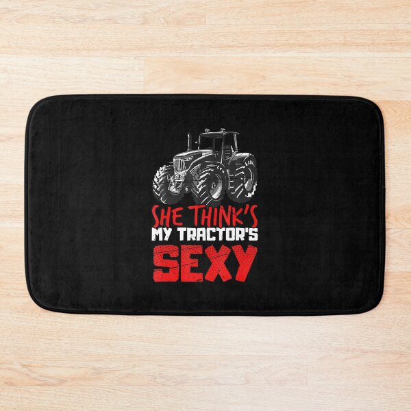 Item preview, She Thinks My Tractor Is Sexy Funny Farmer designed and sold by kowaldtlbung.