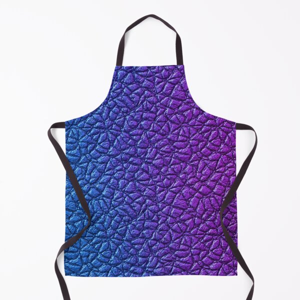 Artikelvorschau, Blauviolette, rissige Lederstruktur entworfen und verkauft von Kaleidoscope Print.