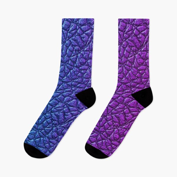 Item preview, Blue Purple Cracked Leather Texture designed and sold by Kaleidoscope Print.