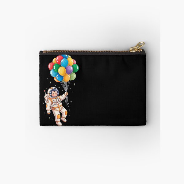 Item preview, Cute Kawaii Astronaut with Balloons designed and sold by SholoStudio.