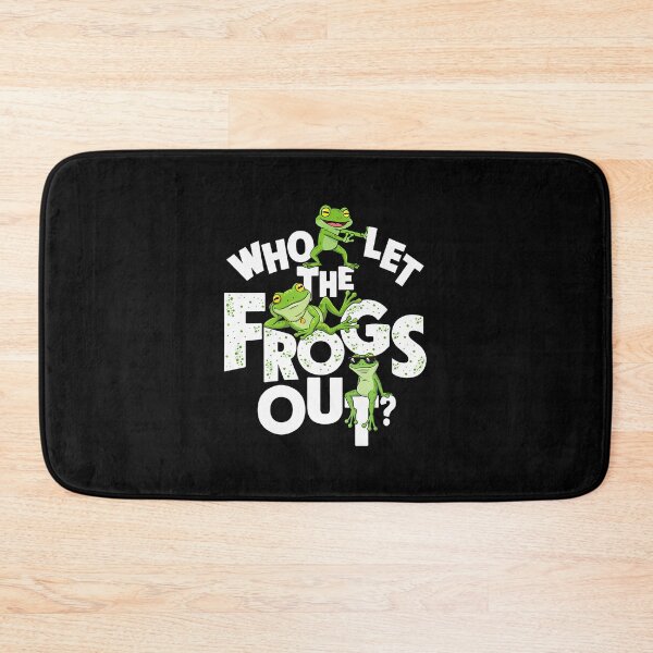 Item preview, Who Let The Frogs Out Amphibian Lover Frog Owner Funny designed and sold by kowaldtlbung.