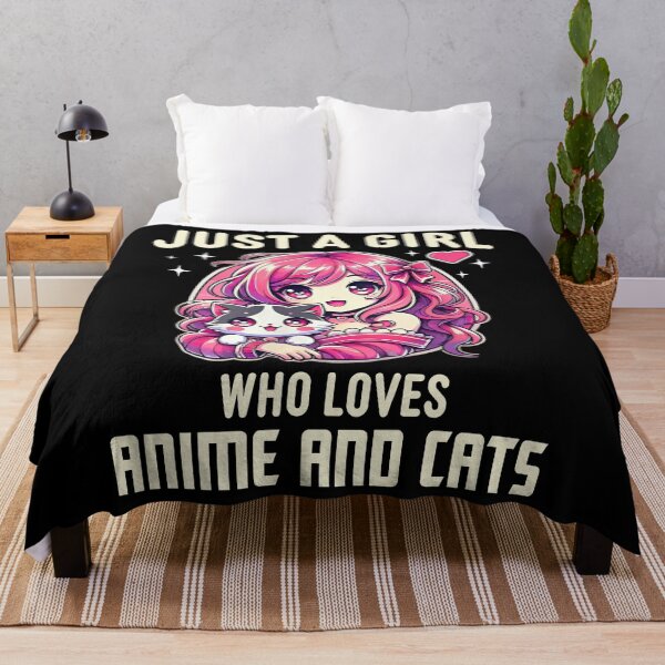 Item preview, Kawaii Anime Girl Cat Lover Tee designed and sold by LarryMBrown.