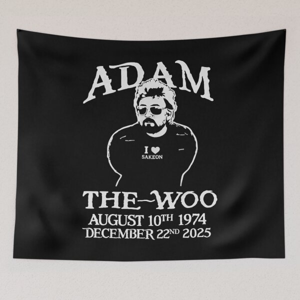 Item preview, Adam The Woo Memorial Tribute - In Loving Memory 1974-2025 - Adam The Woo designed and sold by PixelOddity.