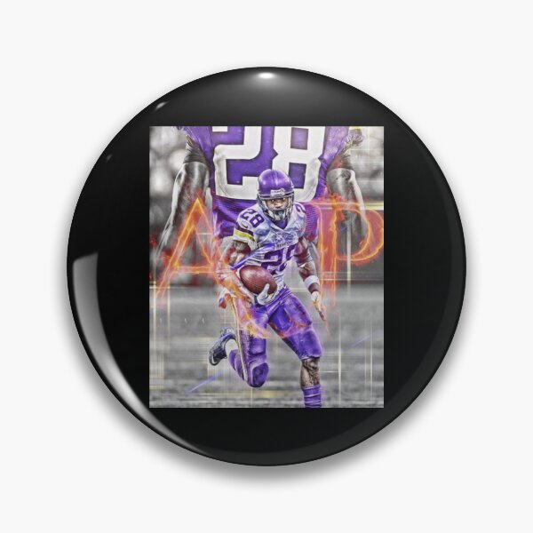 Item preview, Adrian Peterson Vikings Bootleg Graphic Art | #28 Vintage Fan Collage designed and sold by earlinevlhgma.