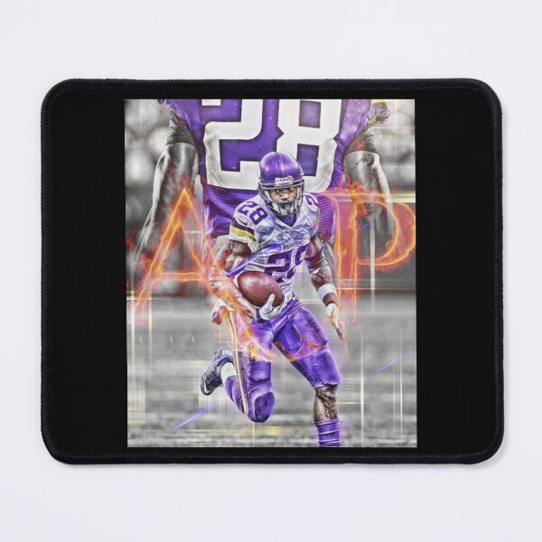 Item preview, Adrian Peterson Vikings Bootleg Graphic Art | #28 Vintage Fan Collage designed and sold by earlinevlhgma.