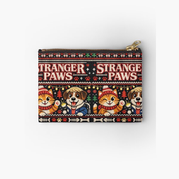 Item preview, Stranger Paws, a funny meme in a knitted look designed and sold by Mauswohn.