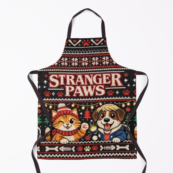 Item preview, Stranger Paws, a funny meme in a knitted look designed and sold by Mauswohn.