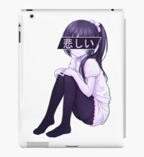 Aesthetic Japanese Girl 2 iPad Case/Skin