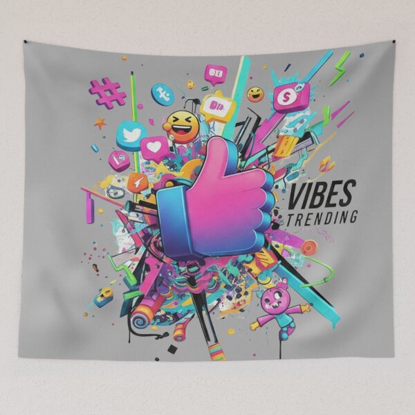 Item preview, 3D Social Media Like Icon – Vibrant Graffiti Style Content Creator Art | Percent Exclusive designed and sold by MonaRose_Art.