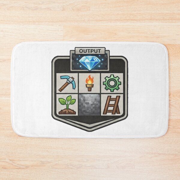 Item preview, Cute Block Builder Military Patch Gamer Badge designed and sold by octozap.