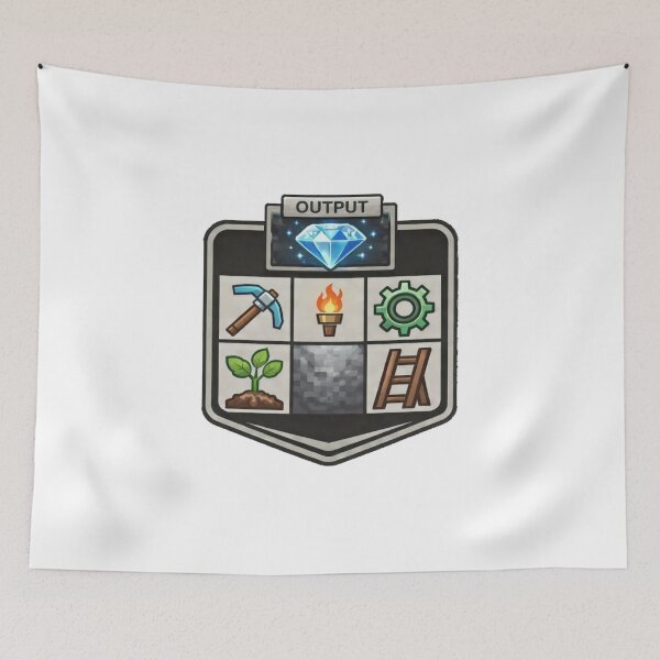 Item preview, Cute Block Builder Military Patch Gamer Badge designed and sold by octozap.