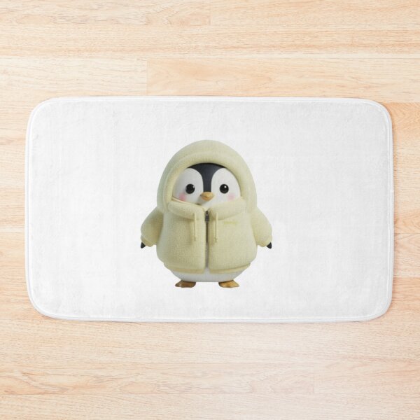 Item preview, BOA POODY Front View – Cozy Sherpa Penguin Character | Plush Style designed and sold by HNstory.
