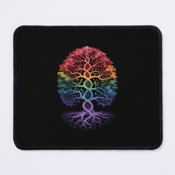 Item preview, LGBTQI Rainbow Flag DNA Tree Gay Pride designed and sold by EllenJast.