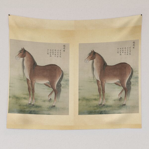 Item preview, Traditional Korean Ink Horse Painting - Horse Illustration  designed and sold by allpalgo.
