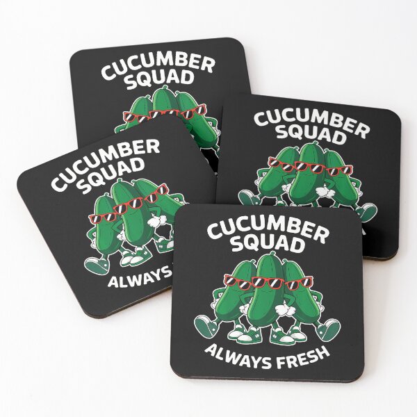 Item preview, Cucumber Squad Vegetarian Pickle Vegetable Cucumber designed and sold by RylynKaub86.