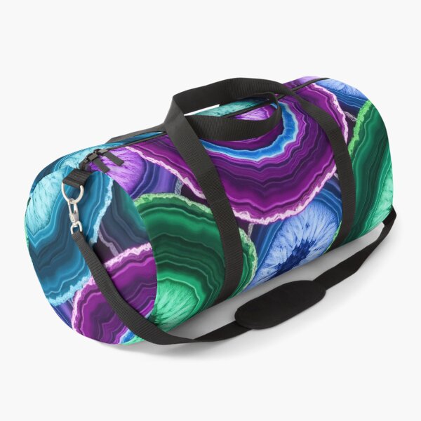 Item preview, Jewel-Tone Agate Slice Pattern designed and sold by Kaleidoscope Print.