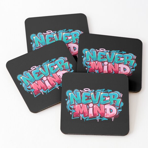 Item preview, Never Mind | Street Style Bold Typography Tee designed and sold by typoinspired.