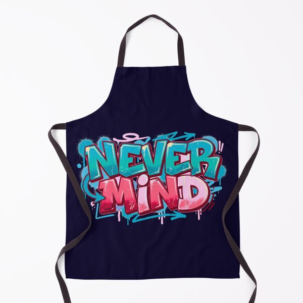 Item preview, Never Mind | Street Style Bold Typography Tee designed and sold by typoinspired.