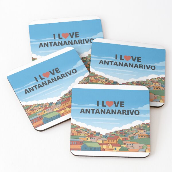 Item preview, I Love Antananarivo city designed and sold by VerizalShop.