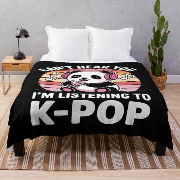 Item preview, K-Pop Panda - Can't Hear You I'M Listening To K-Pop designed and sold by PaulaStokes2.