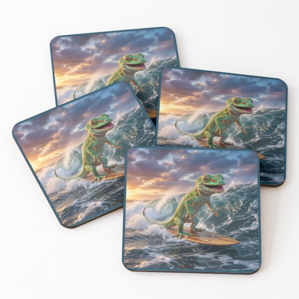 Item preview, Surfin' Gecko designed and sold by Tridentulus.