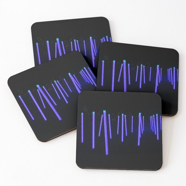 Item preview, Purple & Turquoise Illuminated Rods designed and sold by wiggyofipswich.