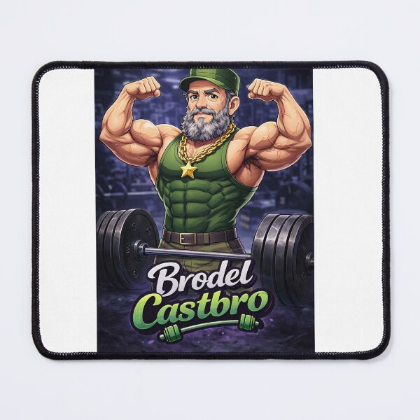 Item preview, Fidel Castro Gym Bro designed and sold by oddfun.