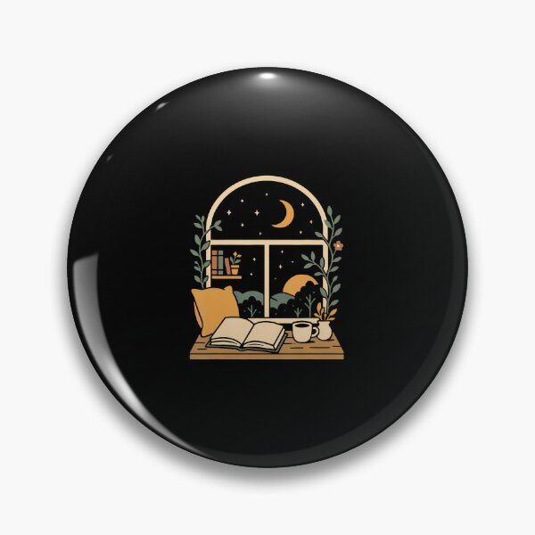 Item preview, Book Lover Moonlight Reading Scene Night designed and sold by PaulaStokes2.