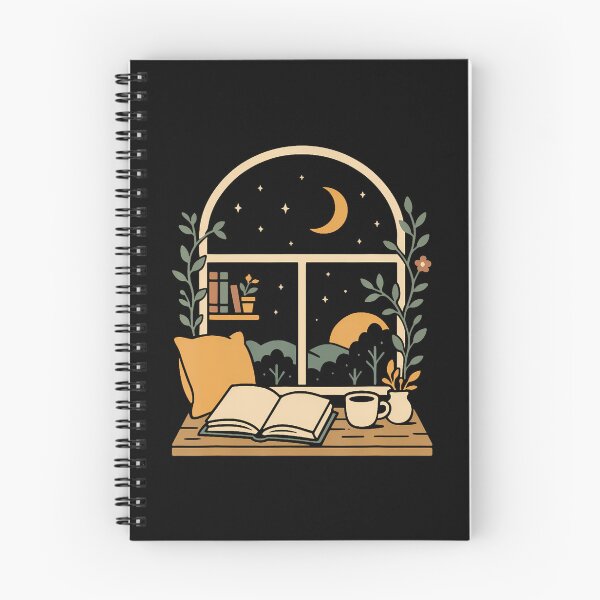 Item preview, Book Lover Moonlight Reading Scene Night designed and sold by PaulaStokes2.