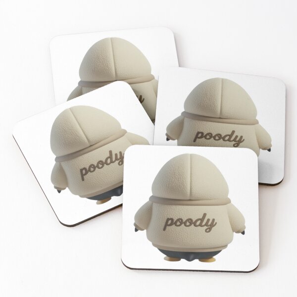 Item preview, BOA POODY – Cozy Sherpa Penguin Character Back View | Plush Style designed and sold by HNstory.