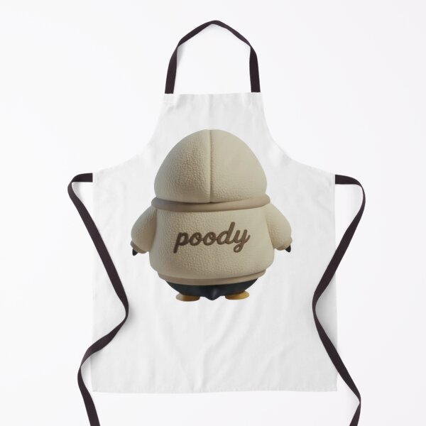 Item preview, BOA POODY – Cozy Sherpa Penguin Character Back View | Plush Style designed and sold by HNstory.
