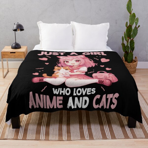 Item preview, Kawaii Anime Cat Girl Aesthetic Tee designed and sold by LarryMBrown.