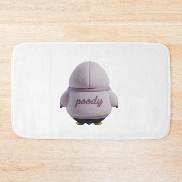 Item preview, BOA POODY – Cozy Sherpa Penguin Character Back View | Plush Style designed and sold by HNstory.
