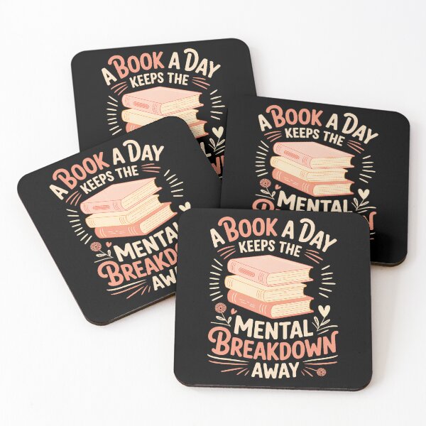 Item preview, A Book A Day Keeps The Mental Breakdown Away designed and sold by RylynKaub86.