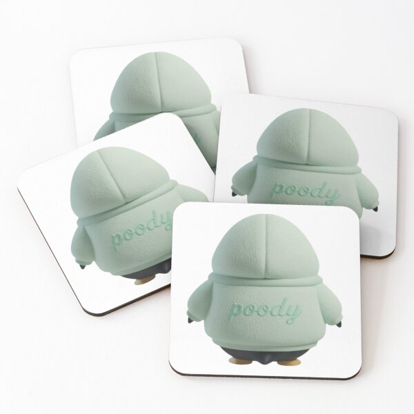Item preview, BOA POODY – Cozy Sherpa Penguin Character Back View | Plush Style designed and sold by HNstory.