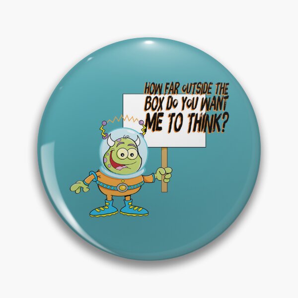 Item preview, Think Outside the Box. designed and sold by UltraQuirky.