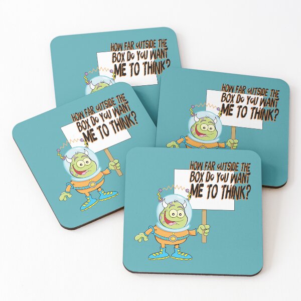 Item preview, Think Outside the Box. designed and sold by UltraQuirky.