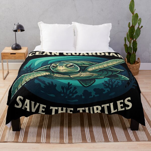 Item preview,  Ocean Guardian Save The Turtles Realistic Sea Turtle Conservation designed and sold by zoughlal.