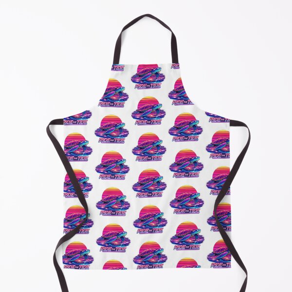 Item preview, Ride The Tide Retro Synthwave Sea Turtle 80s Aesthetic designed and sold by zoughlal.