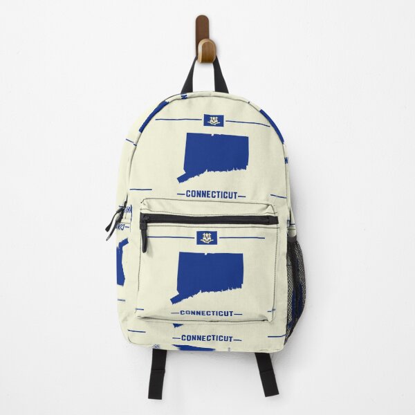 Item preview, Connecticut State Silhouette - Classic Navy Pride Design designed and sold by mashmosh.