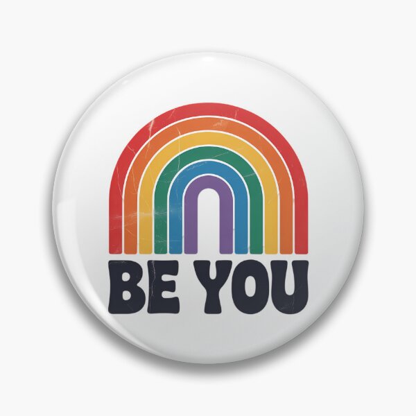 Item preview, LGBTQ Be You Gay Pride LGBT Ally Rainbow Flag designed and sold by EllenJast.